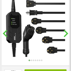 Megear electric hybrid car charger almost basically new in duffel bag case for sale