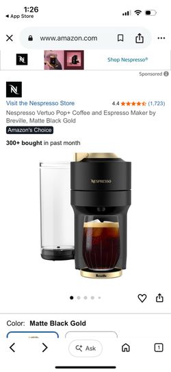 Nespresso Coffee and Espresso Maker