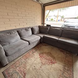 Comfy Grey Couch