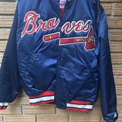 Vintage 90s Atlanta Braves Starter Jacket XL