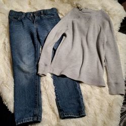 Cool boy outfit, shirt size 5/6, jeans size 6