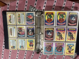 Garbage Pail Stickers Series One Series 2, Series 3 Almost Complete