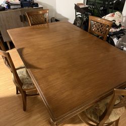 Dining Table + 8 Chairs – $125 (Venice)