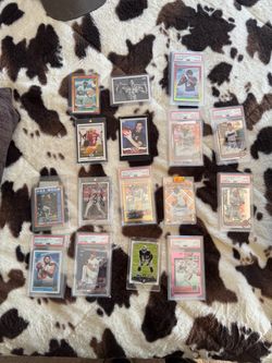 Mixed Sports Trading Card Lot PSA Graded