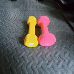 2lb Neoprene Dumbbells-
