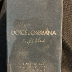 Dolce and Gabbana light blue for men