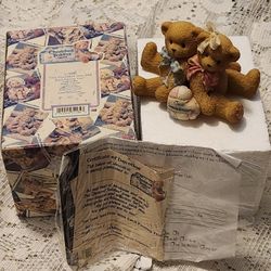 Cherished Teddies You Grow More Dear With Each Passing Year #(contact info removed) P Hillman Enesco With COA