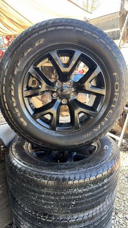 Only rims and tires
