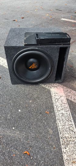 Subwofer 15 inches cresendo 2500 w rms and power acustik 2400w