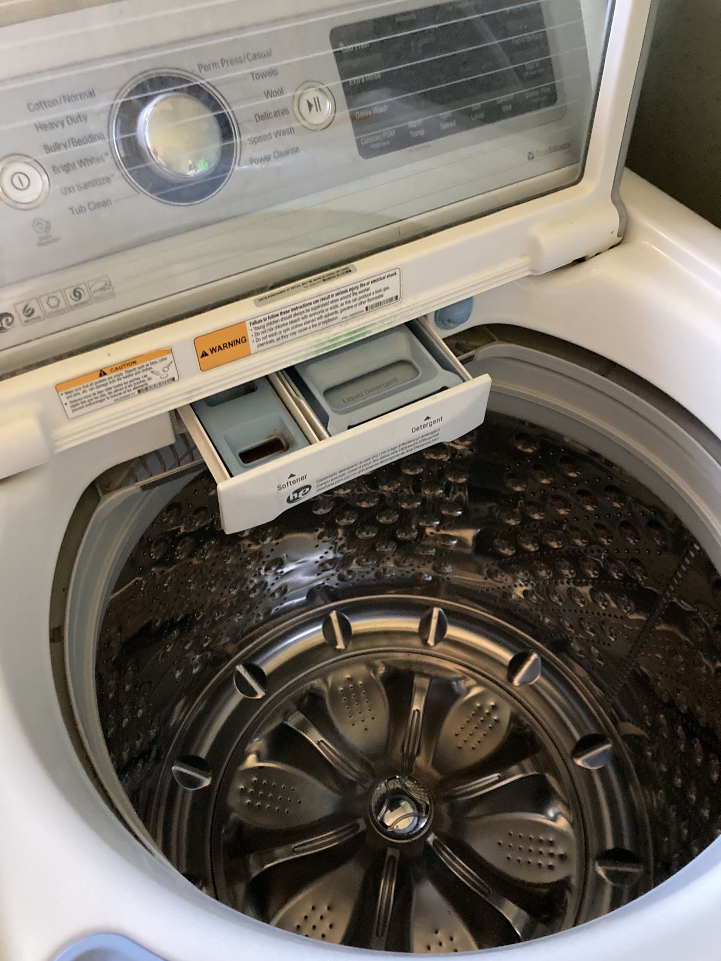 LG Top Loading Washing Machine