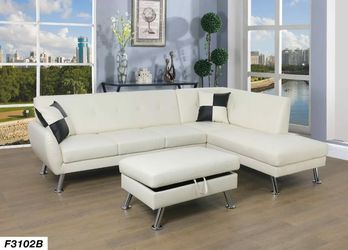 Sectional and Ottoman