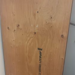 1/2 Inch Thick Plywood (2) Pieces 