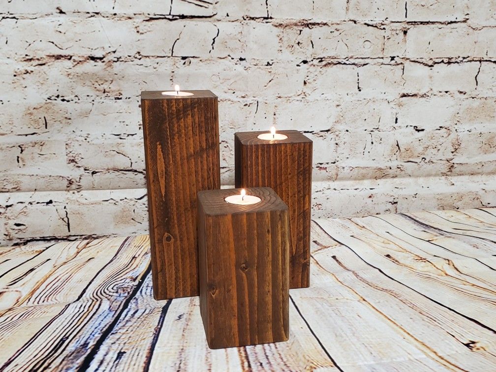 3pc Candle Holder Set