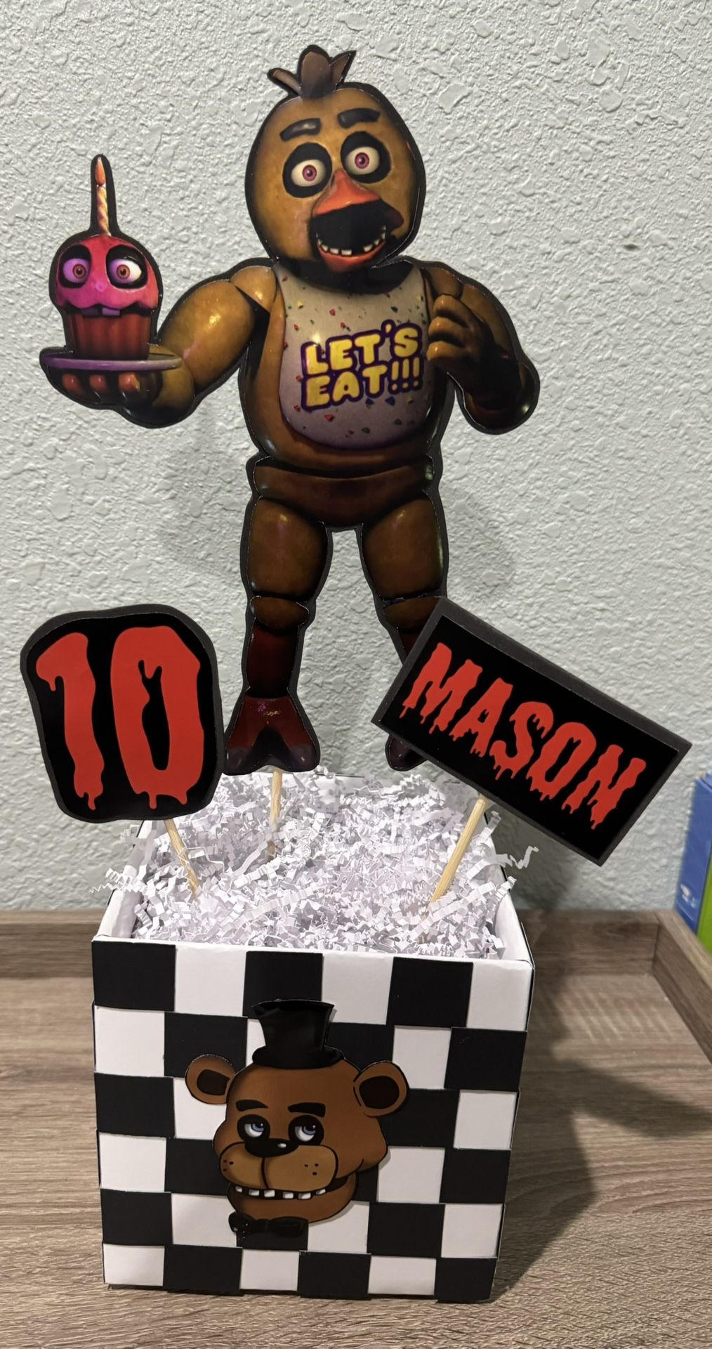 Five Nights At Freddy’s Party Centerpieces