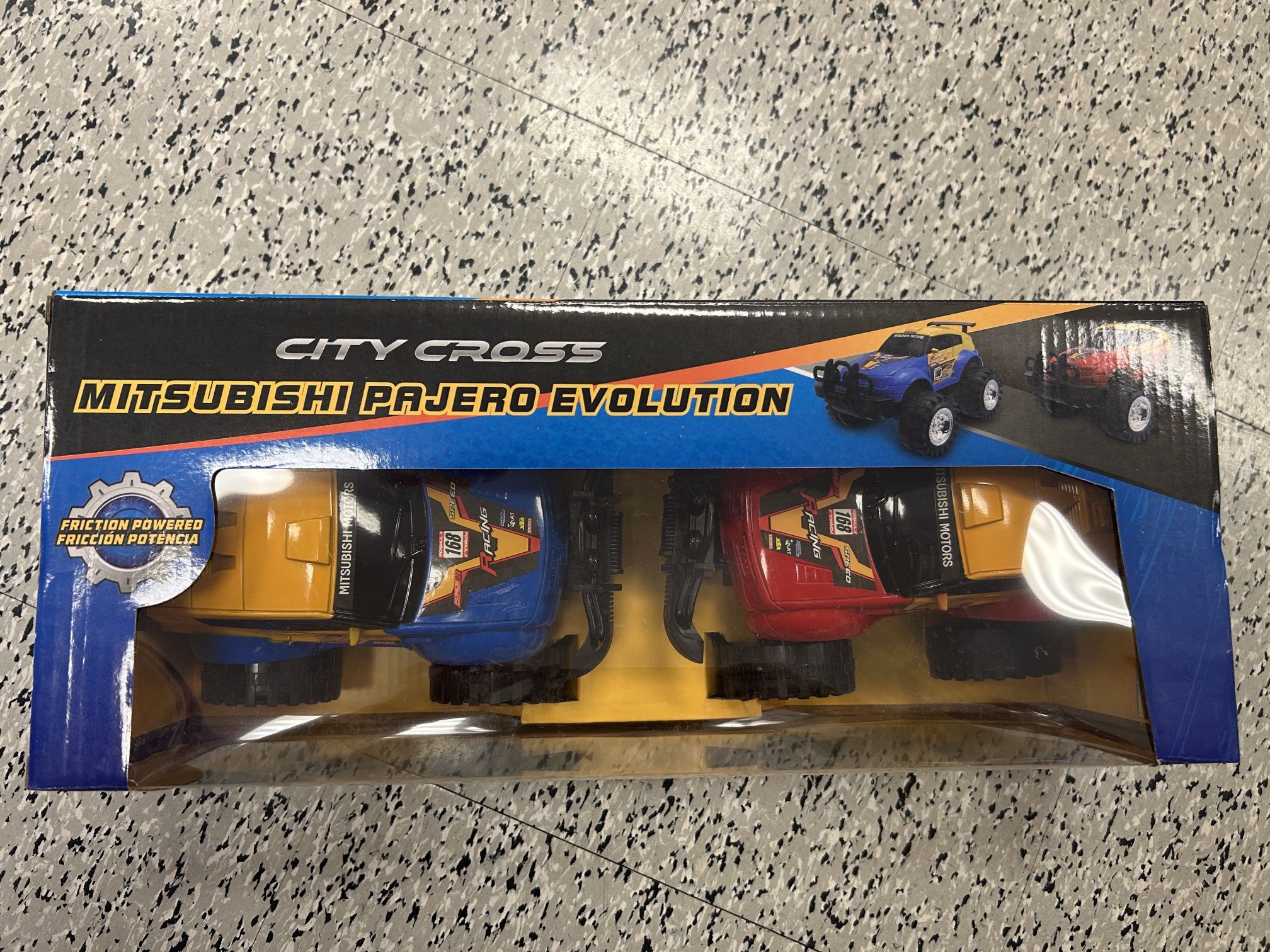 NWT Mitsubishi Pajero Evolution Toy Cars set