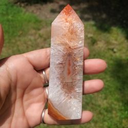 Carnelian Agate Obelisk Crystal Tower 