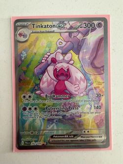 Tinkaton ex - 262/193 - Pokemon Card