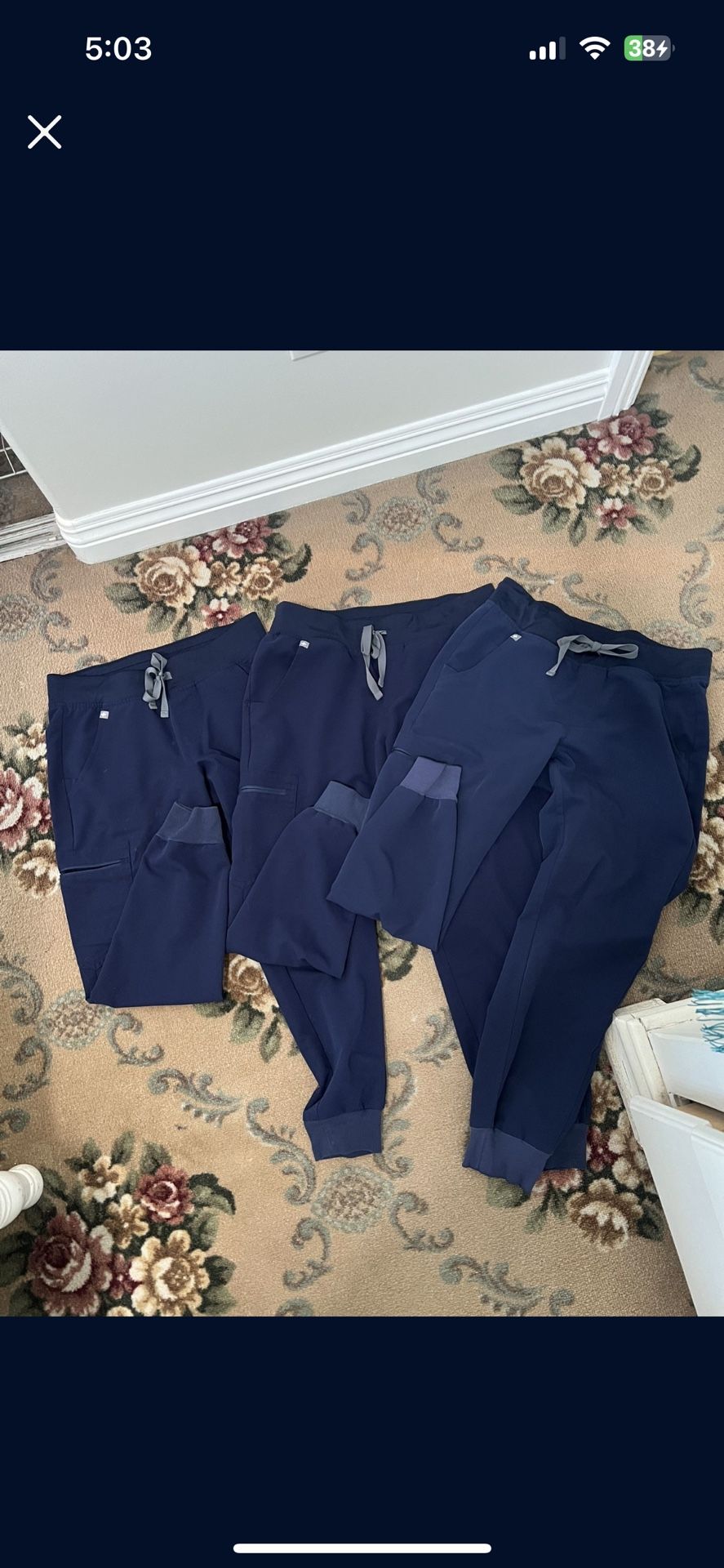 Small Petite Figs Scrubs