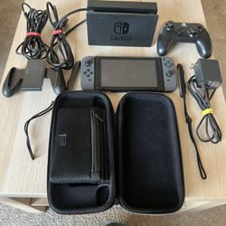 Nintendo Switch 1 FULL BUNDLE PERFECT CONDITION