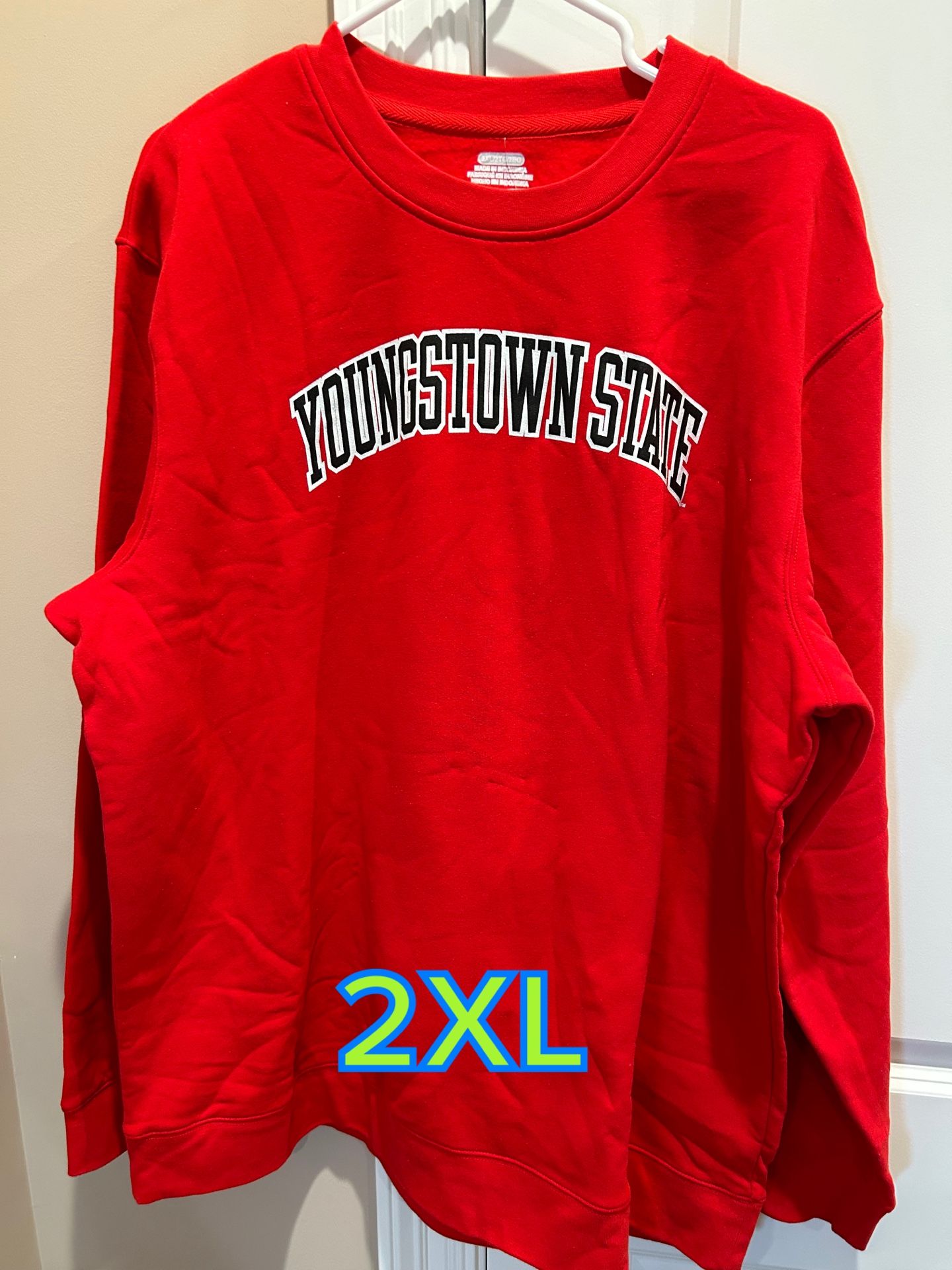 YOUNGSTOWN STATE SWEATSHIRT NEW