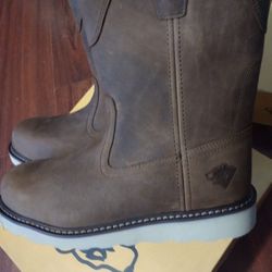 Herman Survivors Work Boots Steel Toe Rift Size 7