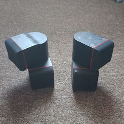 Altavoces Bose Acoustimass Redline Double Cube giratorios Juego de altavoces satélite