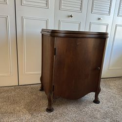 Nightstand - Repurposed Antique Sewing Desk