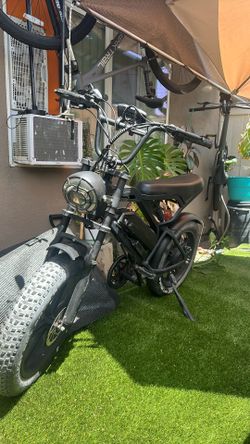 E bike.
