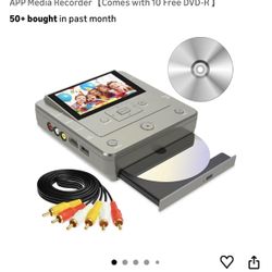 VHS to DVD Recorder, TV to USB Device or SD Card or HDD Recorder, Smart Phone WiFi to DVD/USB/SD/HDD Copy, WiFi APP Media Recorder