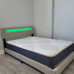 NEW FULL-SIZE MATTRESS AND BOX SPRING - 2PC