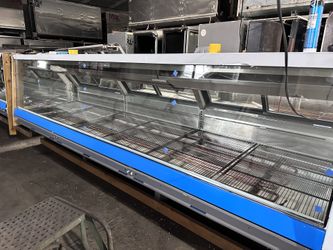 44’ Service Meat Case Hussmann