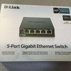 D-Link Gigabit Switch, Unmanaged, 5 Port - (DGS-105) – D-Link Systems, Inc