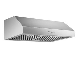 30 Inch Under Cabinet Range Hood 900 CFM with Ductless Convertible Duct Kitchen Hoods, 3-Speed Adjustable, Dishwasher Safe Baffle Filters, LED Lights,