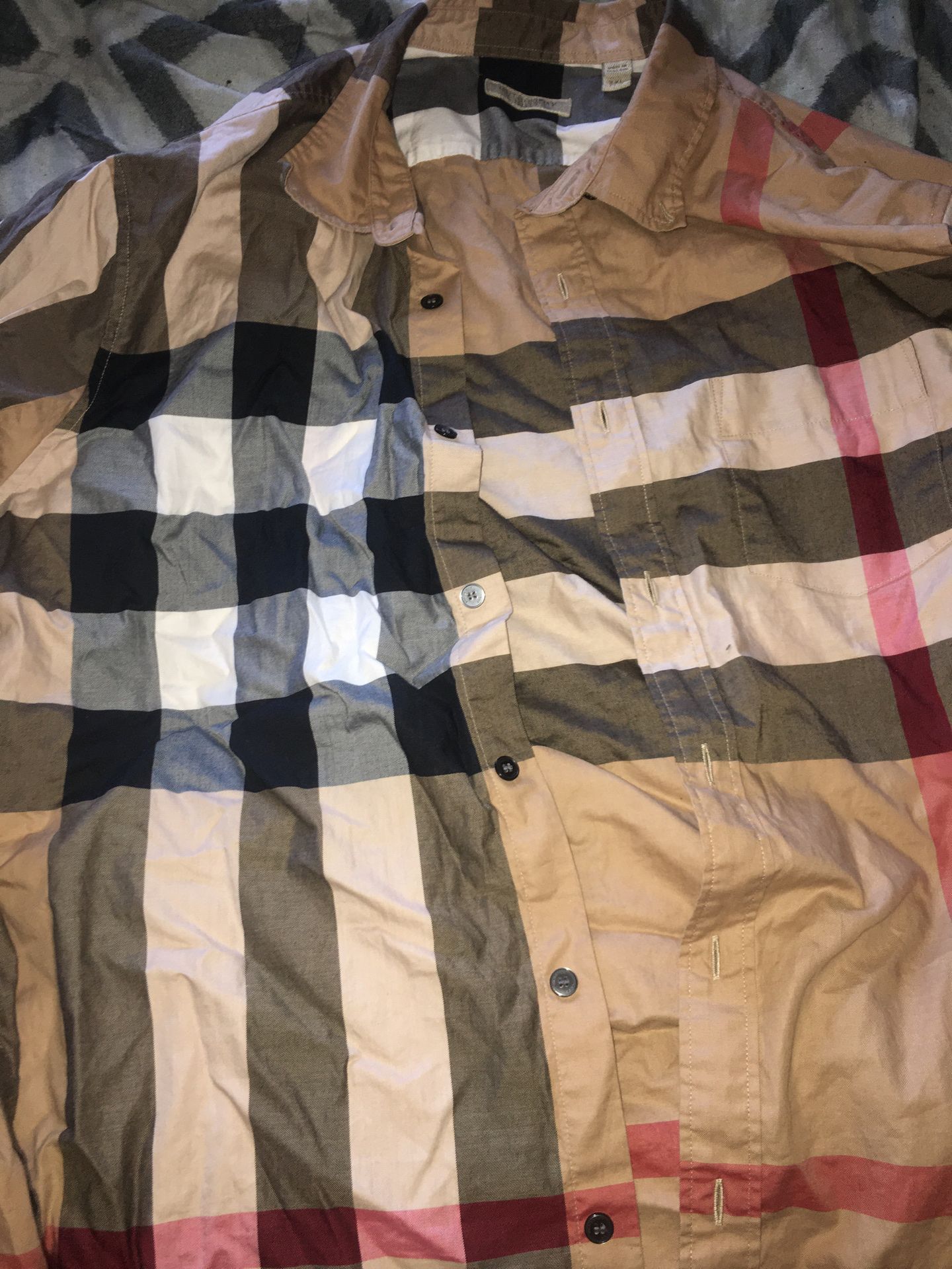 Burberry flannel