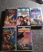 5 VHS Tapes