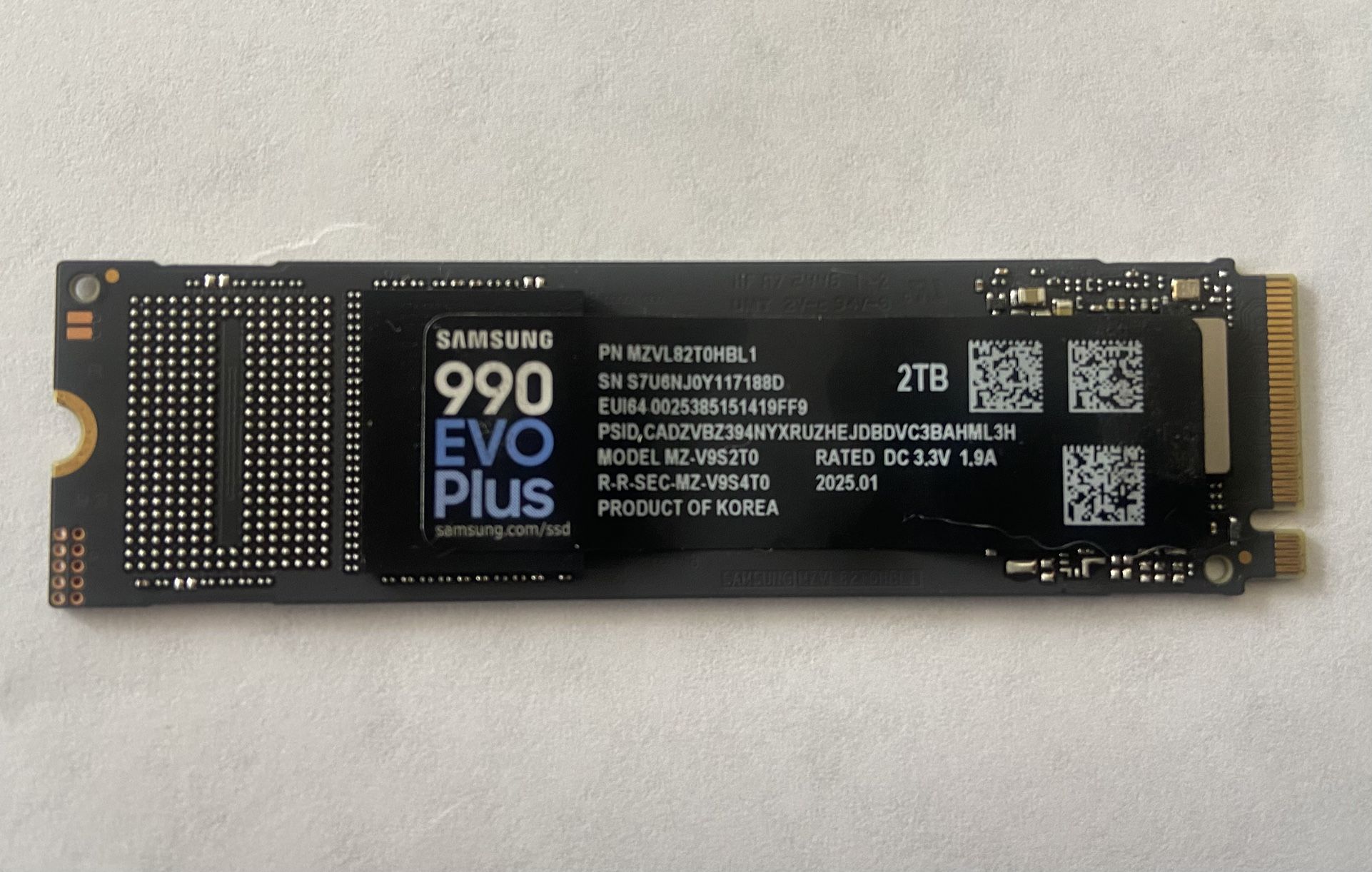 Samsung 990 EVO Plus 2TB NVMe M.2 SSD