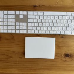 Apple Keyboard A1843 and Trackpad A1535