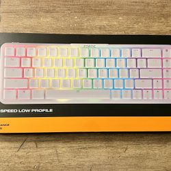 slightly used Fnatic Streak65 compact wired gaming mechanical keyboard