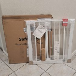 Brand New Safety 1st Easy Install Auto Close Safety Gate - White