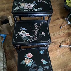Beautiful Chinese Vintage Stack Table