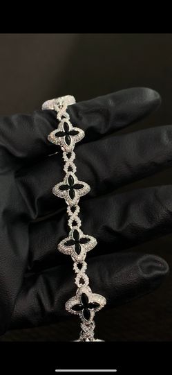 925 Silver Moissanite Bracelet 