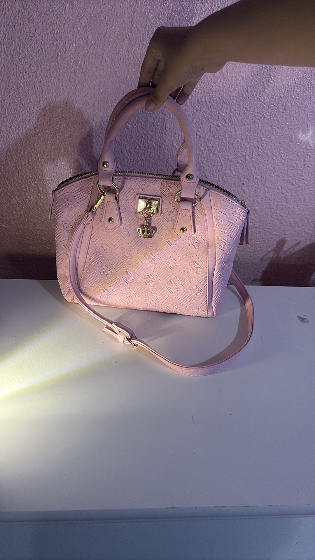 Juicy Couture Pink Hand/strap  Bag 