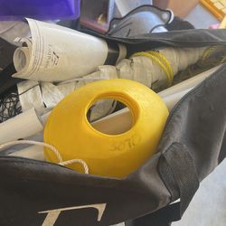 East point Volleyball Net With Side And Pins 