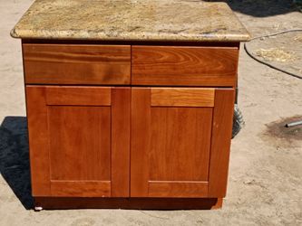 Kitchen island cabinet