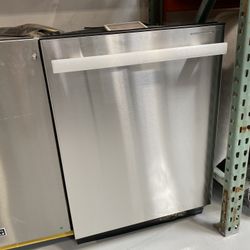 Sharp Stainless Steel 24” Slide-In Dishwasher  