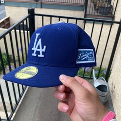 DODGERS HAT WITH PATCHES