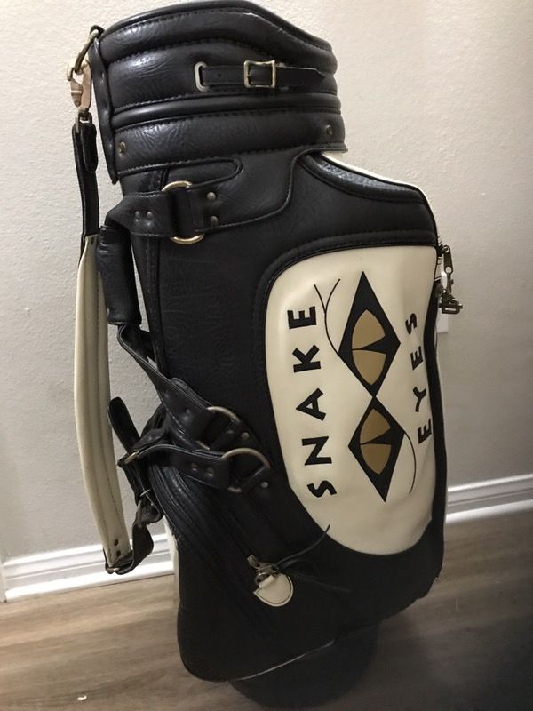 Snake Eyes Golf Bag