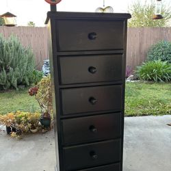 Tall Dresser - Black