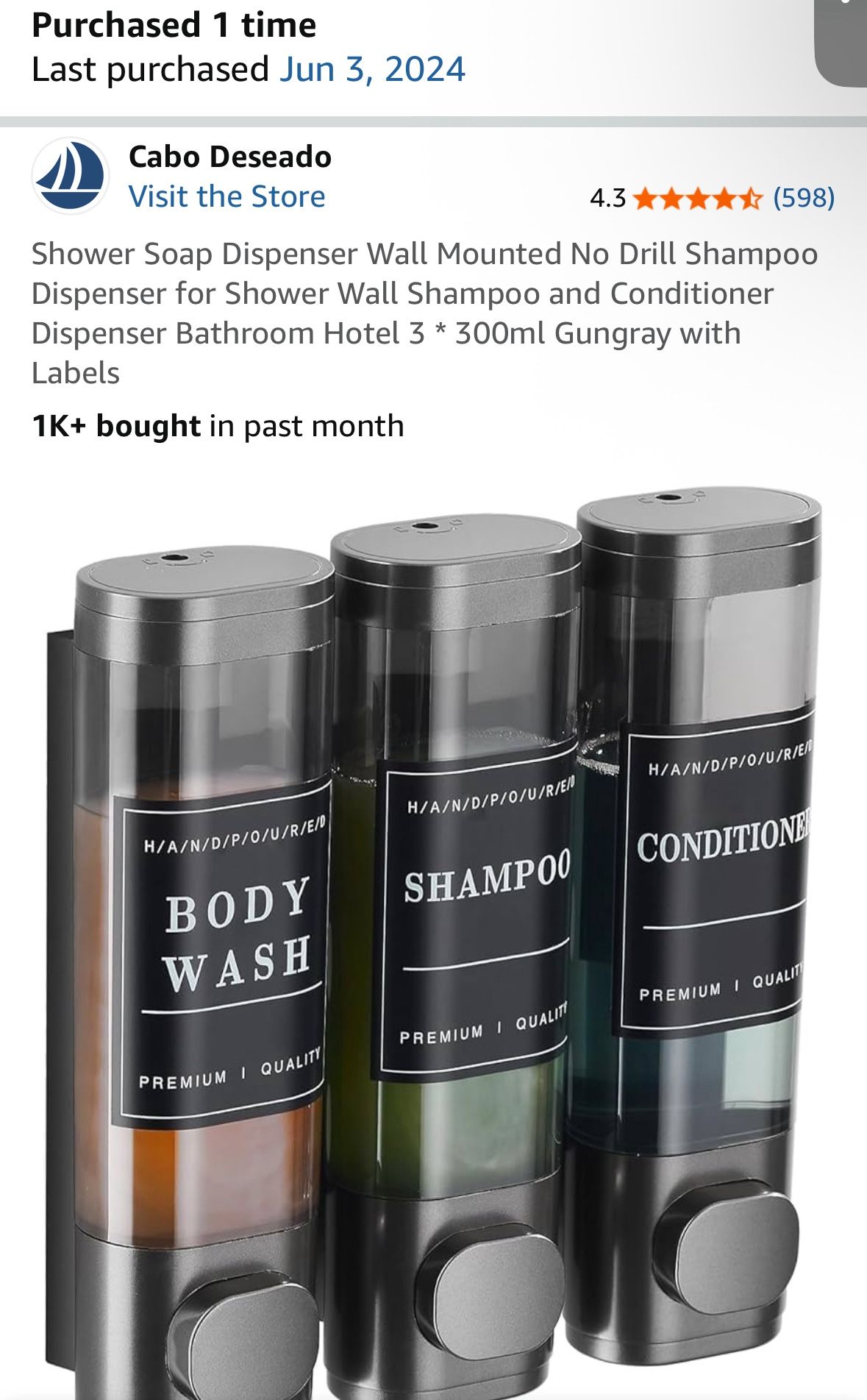 Shower Soap Dispenser