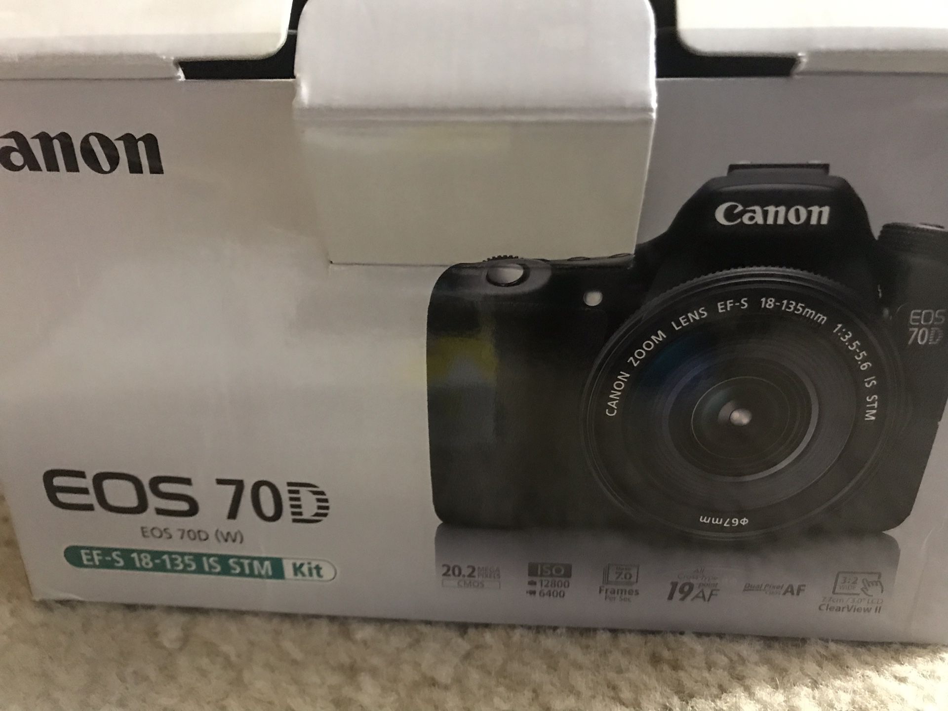 Canon 70D with lenses and filters in excellent condition